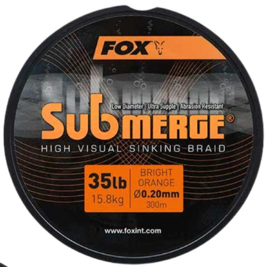 Рыболовная леска FOX Submerge CBL032 0.20 мм оранжевый купить,NaN