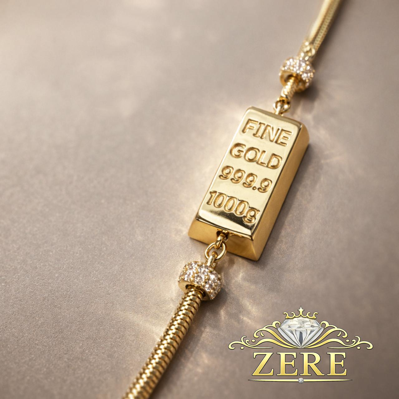 Браслет Zere ZR040332 золото 5.1гр 18р купить,472490