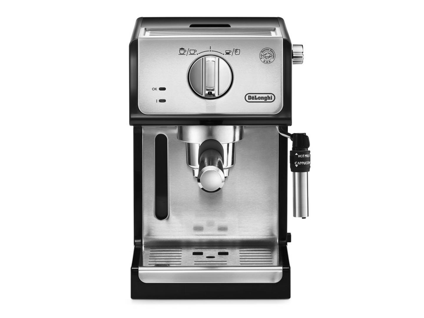 Кофеварка DeLonghi ECP35.31 серебристая