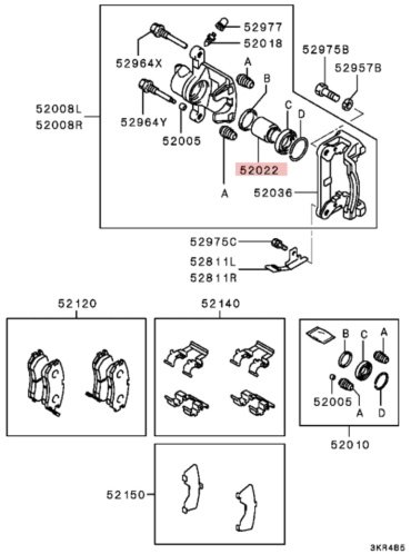 FRENKIT поршень тормозного суппорта P434801 купить,3530