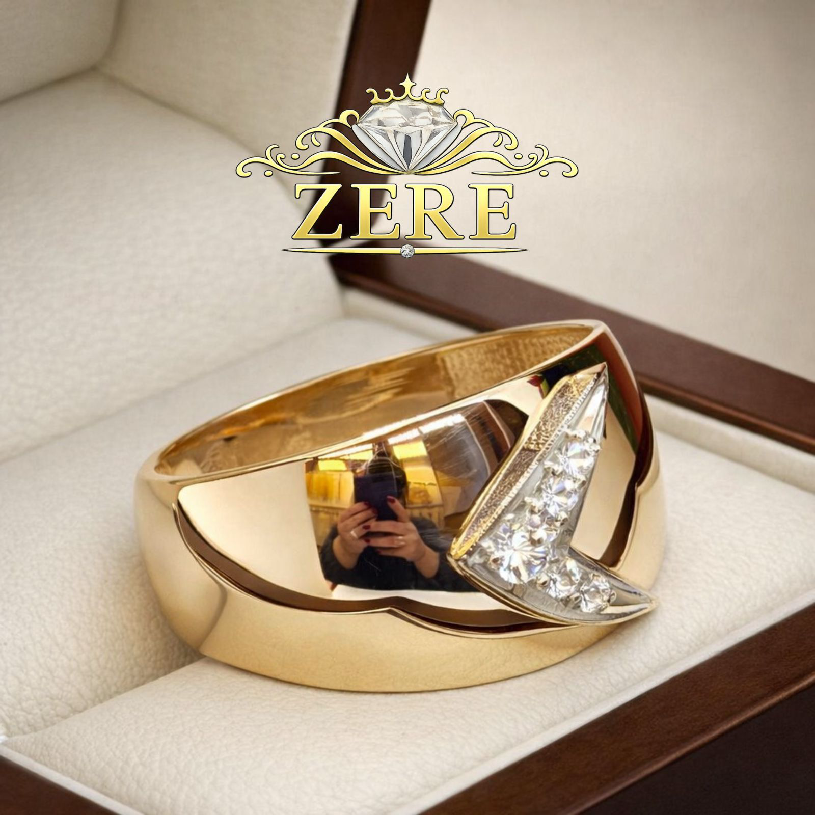 Кольцо Zere ZR040314 золото 3.68гр 19р купить,322500