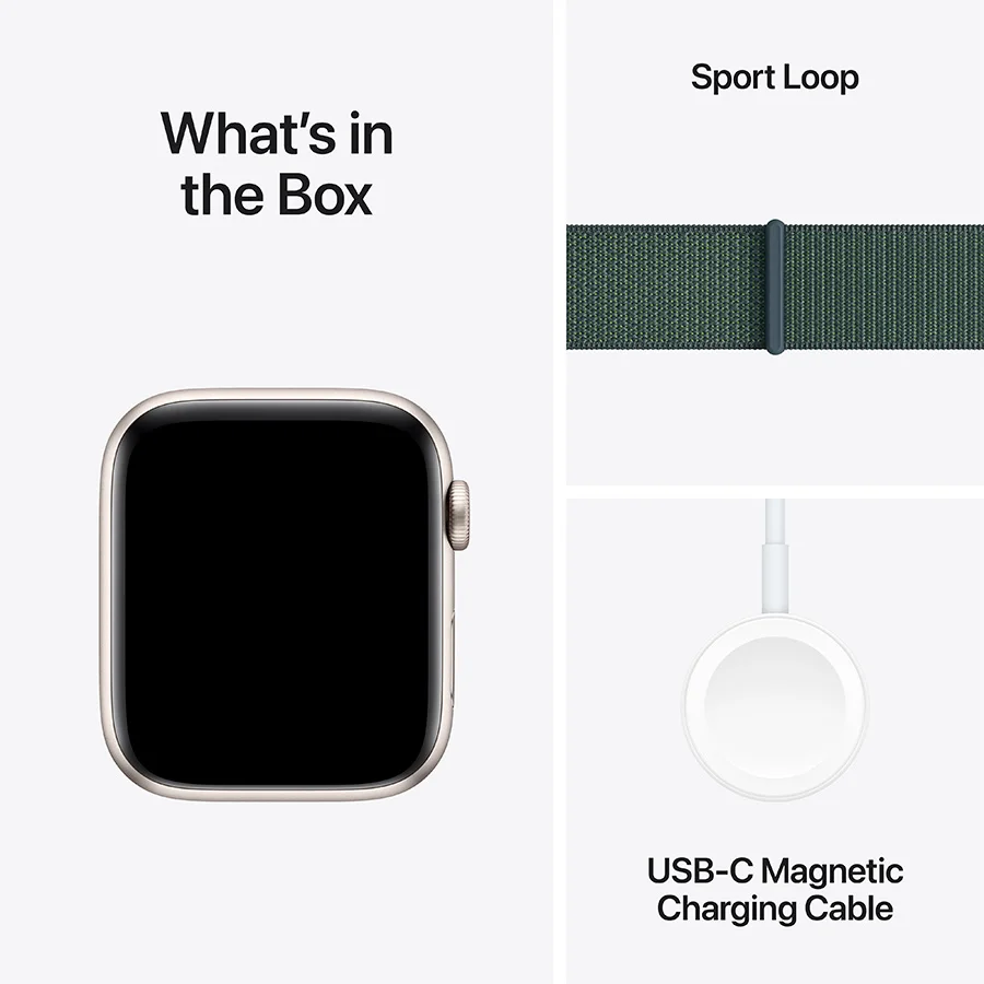 Смарт-часы Apple Watch SE Starlight Al Case with Lake Green Sport Loop MXEW3QI/A 44мм - ForteMarket Смарт-часы Apple Watch SE Starlight Al Case with Lake Green Sport Loop MXEW3QI/A 44мм купить,0