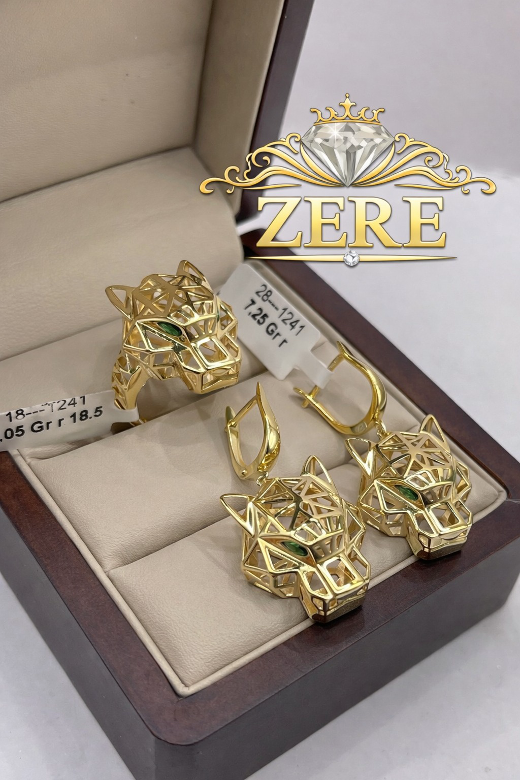 Комплект Zere ZR040311 золото 11.3гр 18.5р купить,984250