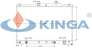 Kinga радиатор основной 12093 купить,NaN