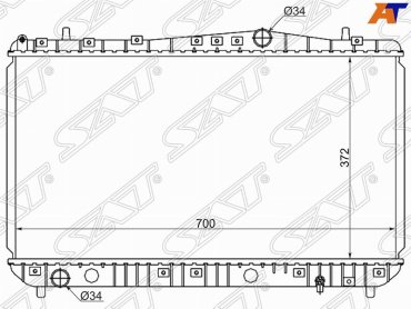 SAT радиатор основной SG-DW0004-MT-R купить,NaN