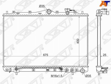 SAT радиатор основной HY0005 купить,NaN