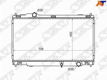 SAT радиатор основной TY0005-120 купить,NaN