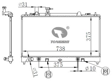 Winkod радиатор основной WRW1140 купить,NaN