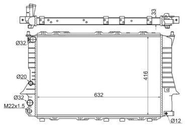 SAT радиатор основной SG-AD0002-MT купить,NaN