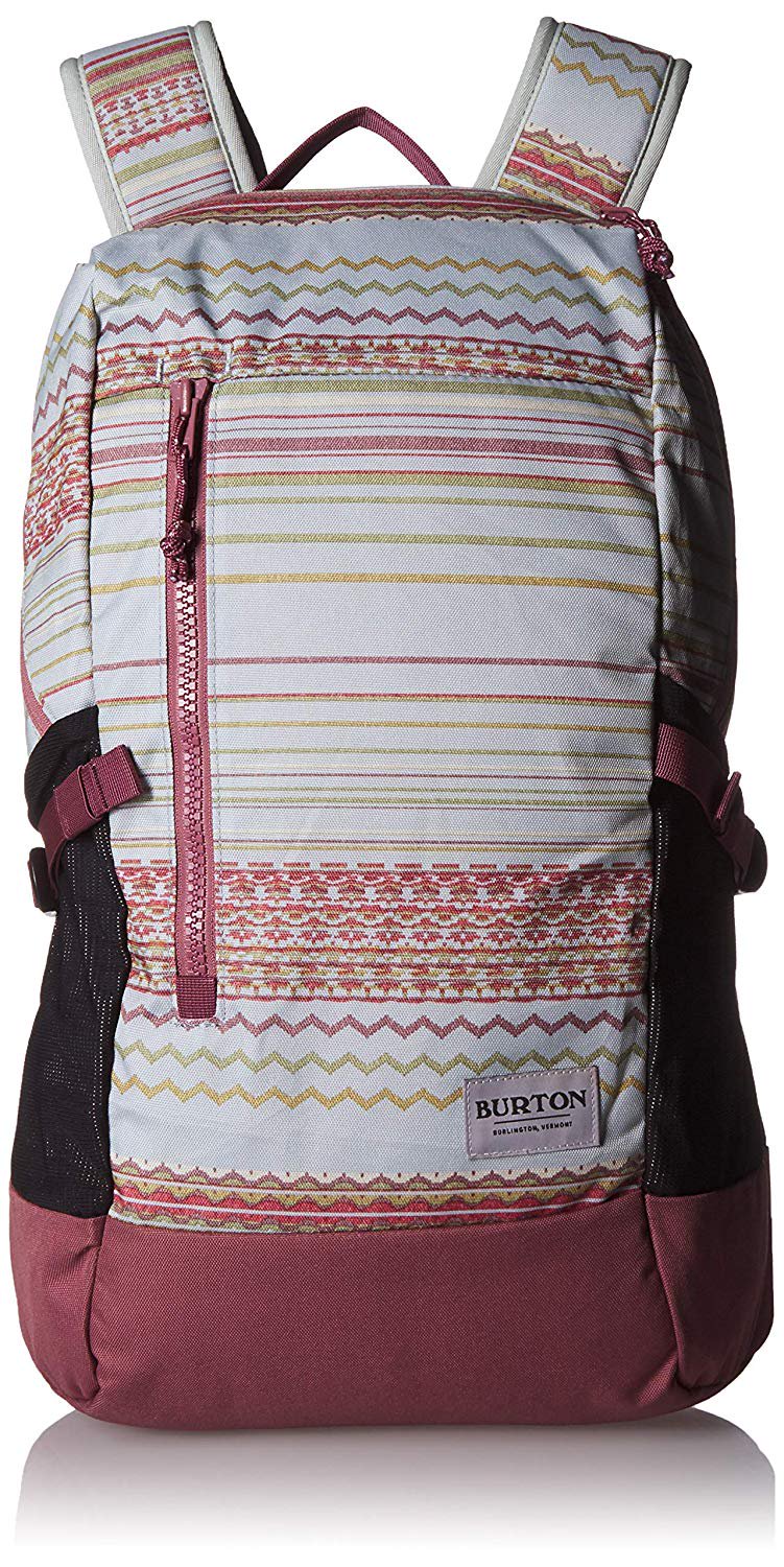 Рюкзак Burton Prospect 2.0 Aqua Gray Revl Print серо-бордовый купить,NaN