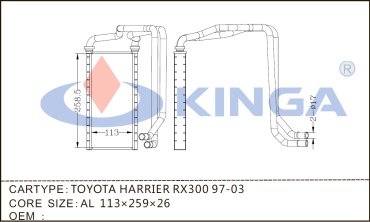 MGM радиатор печки N80054PA26 купить,NaN
