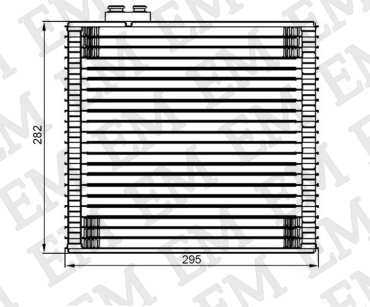 SAT испаритель кондиционера ST-88501-60190 купить,NaN