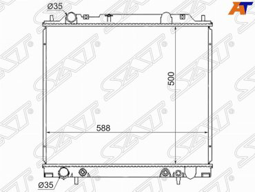 SAT радиатор основной MC00052R купить,NaN