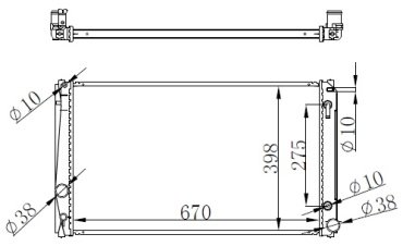 TONGSHI радиатор основной 75325PA16 купить,NaN
