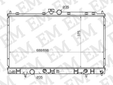 SAT радиатор основной MC0001-CS купить,NaN