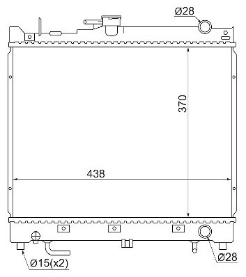 SAT радиатор основной SK0005 купить,NaN