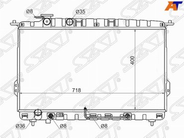 SAT радиатор основной SG-HY0006-R купить,NaN