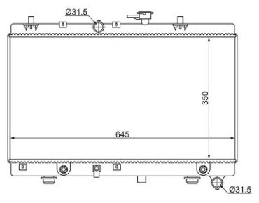 SAT радиатор основной SG-KI0004-1 купить,NaN