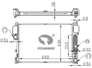 Winkod радиатор основной WRW1164 купить,NaN