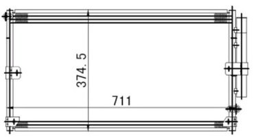 SAT радиатор кондиционера ST-TY90-394-A0 купить,NaN