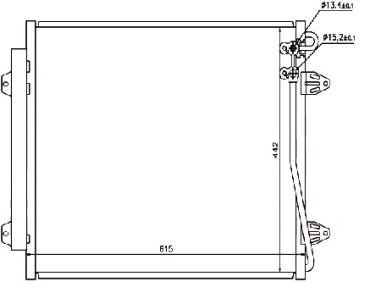 SAT радиатор кондиционера ST-VW04-394-0 купить,NaN