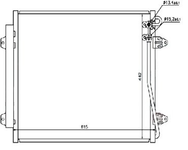SAT радиатор кондиционера ST-VW04-394-0 купить,NaN