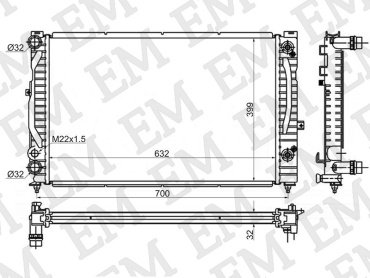 SAT радиатор основной VW0003 купить,NaN