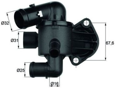 MAHLE термостат TI 33 87 купить,NaN