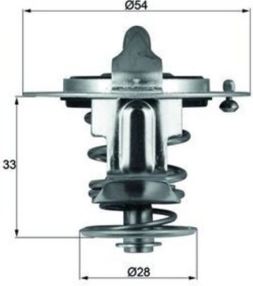 MAHLE термостат TX 72 82