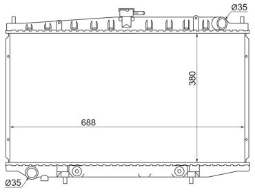 Winkod радиатор основной WRW1199 купить,NaN
