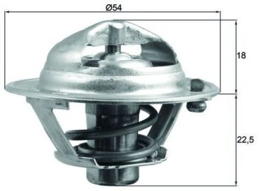 MAHLE термостат TX 166 85D купить,NaN
