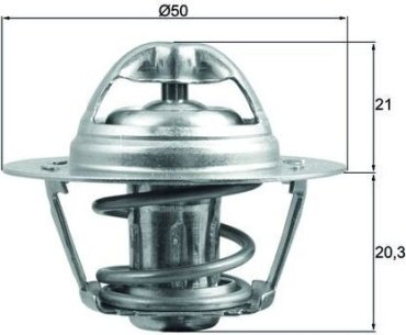 MAHLE термостат TX 196 75D купить,NaN