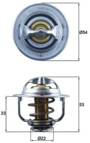 MAHLE термостат TX 179 89D купить,NaN