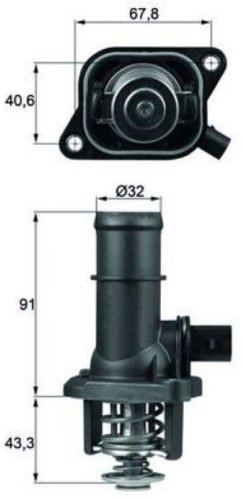 MAHLE термостат TI 16 105