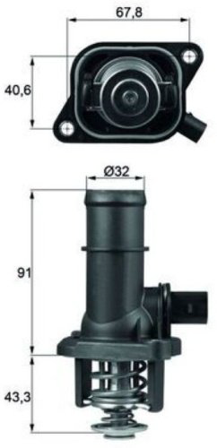 MAHLE термостат TI 16 105 купить,NaN