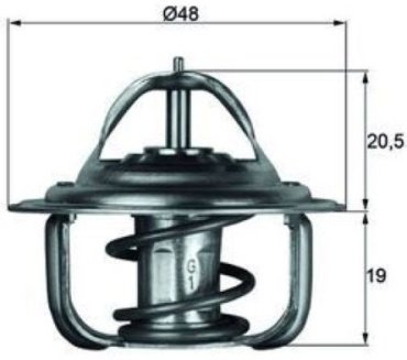 MAHLE термостат TX 1 92D