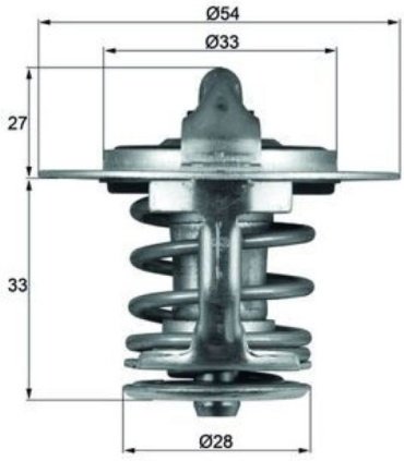 MAHLE термостат TX 84 77 купить,NaN