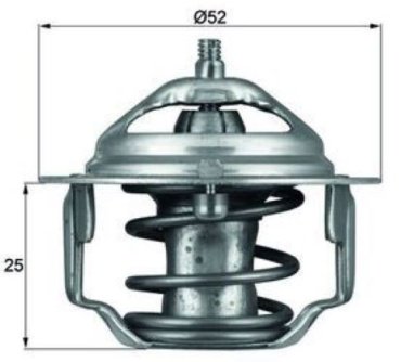 MAHLE термостат TX 64 88