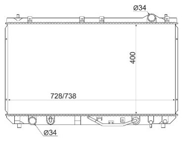 SAT радиатор основной TY0003-MCV20 купить,NaN