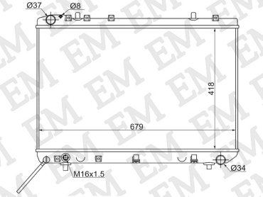 SAT радиатор основной SY0003 купить,NaN
