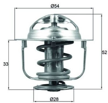 MAHLE термостат TX 176 82D купить,NaN