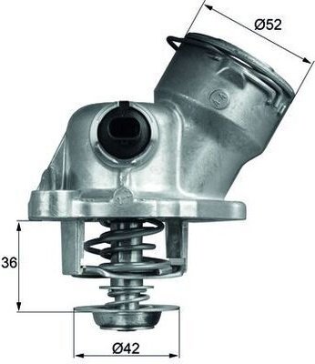 MAHLE термостат TM 29 100D