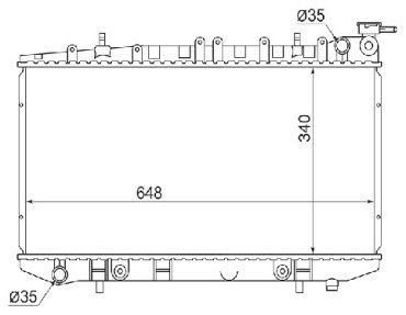 SAT радиатор основной NS0002-10 купить,NaN