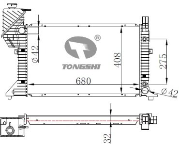 Winkod радиатор основной WRW1172 купить,NaN