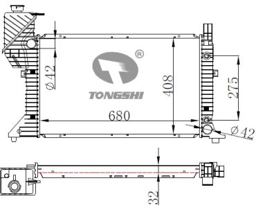 Winkod радиатор основной WRW1172 купить,NaN