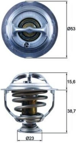 MAHLE термостат TX 123 95D купить,NaN