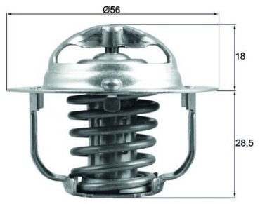 MAHLE термостат TX 208 88D