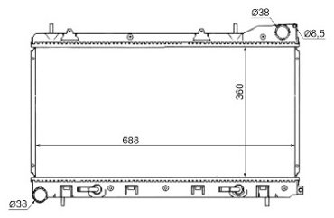 SAT радиатор основной SB0004-SG5 купить,NaN
