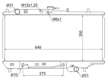 SAT радиатор основной SG-MZ0001-89 купить,NaN
