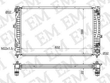 SAT радиатор основной VW0003-1 купить,NaN